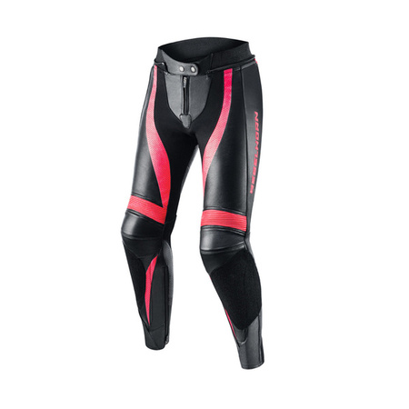 Spodnie Skórzane Rebelhorn Rebel Lady Pink/Black