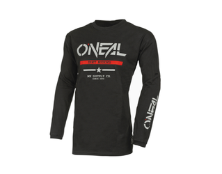 Koszulka motocyklowa off road O'NEAL Element Squadron V.22 Black/Gray