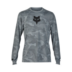 Koszulka Rowerowa Z Długim Rękawem Fox Ranger Tru Dri Cloud Grey