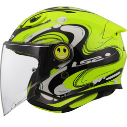 Kask dziecięcy LS2 OF622 FUNNY II GLUP H-VIS YELLOW