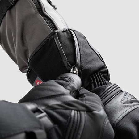 Rękawice Skórzano-Tekstylne REBELHORN Summit Winter Wp Black