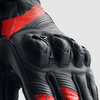 Rękawice Skórzane REBELHORN Viper Black/Grey/Fluo Red