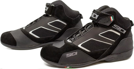 Buty motocyklowe SIDI META czarne miejskie krótkie turystyczne 