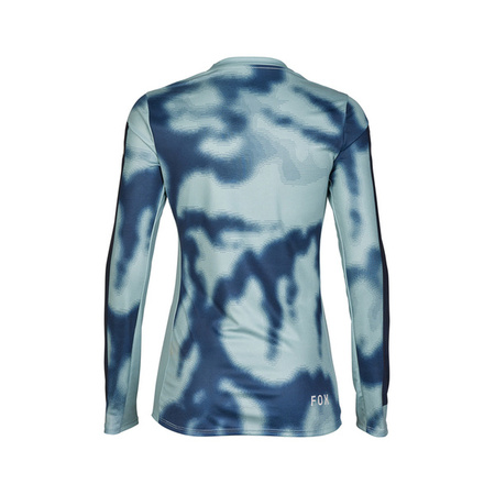 Koszulka Rowerowa Z Długim Rękawem FOX Lady Ranger Taunt Gunmetal