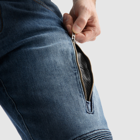 Spodnie Jeans Rebelhorn Vandal Monolayer Washed Blue długość L32