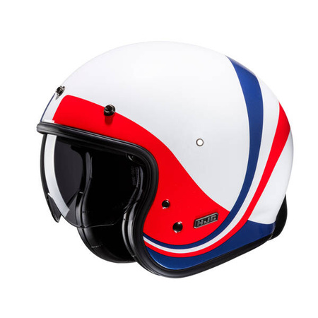 Kask motocyklowy otwarty na skuter/chopper'a HJC V31 Emgo White/Blue