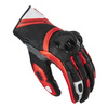 Rękawice skórzane REBELHORN ST SHORT Black/Grey/Red