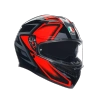 AGV K3 Compound Black/Red – Kask Integralny ECE22.06