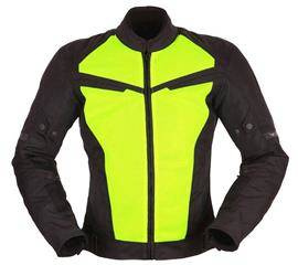 Kurtka motocyklowa X-vent Modeka czarno-neonowa