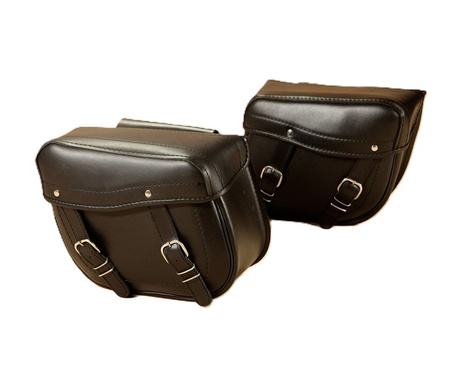 Sakwy Motocyklowe Skórzane S10A 38CM