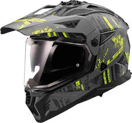 Kask LS2 MX702 Pioneer II Crazy Black H-V Yellow