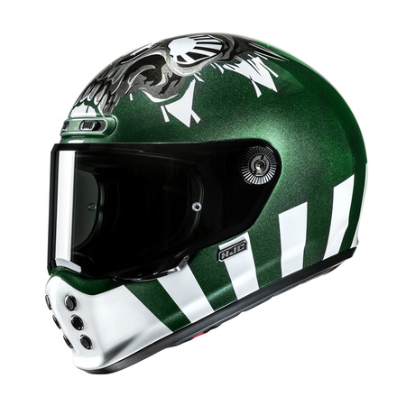 Kask Hjc V10 Crania Green/White 