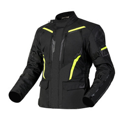 Kurtka Tekstylna OZONE Tour III Black/Fluo Yellow
