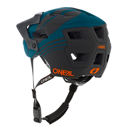 KASK ROWEROWY O'NEAL DEFENDER NOVA PETROL/ORANGE