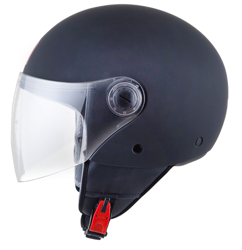 Kask motocyklowy otwarty MT JET STREET SOLID Matt Black
