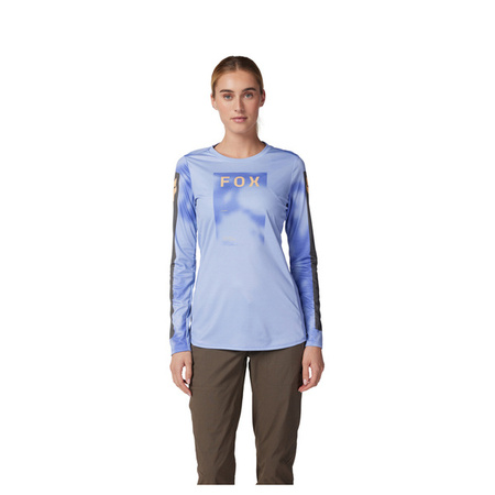 Koszulka Rowerowa Z Długim Rękawem FOX Lady Ranger Taunt Tulip