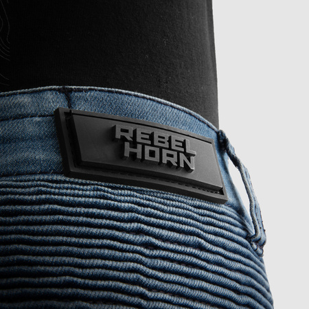 Spodnie Jeans Rebelhorn Revolt Monolayer Washed Blue L32