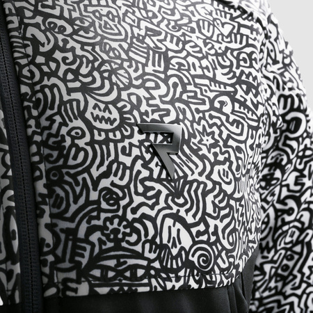 Kurtka Tekstylna REBELHORN Slash Noriaki Black/White Softshell 