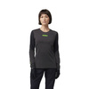 Koszulka Rowerowa Z Długim Rękawem Fox Lady Rawtec Black