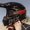 Gogle IMX Endurance Rust Black Matt/Red - Szyba Dark Smoke + Clear (2 Szyby W Zestawie)