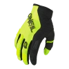 Rękawice O’NEAL ELEMENT Black Neon Yellow MX MTB Motocross Enduro Touchscreen