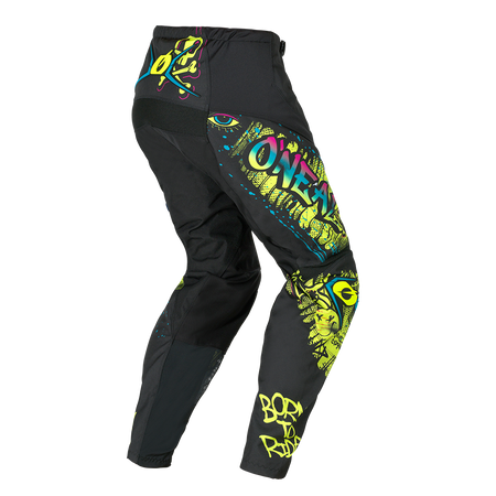 SPODNIE JUNIORSKIE O'NEAL ELEMENT RANCID V.26 BLACK/NEON YELLOW