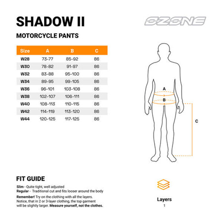 Spodnie Jeans OZONE Shadow II Black