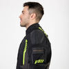 Kurtka tekstylna REBELHORN PATROL Black/Flo Yellow