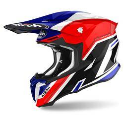 Kask motocyklowy off road AIROH Twist 2.0 Shaken Blue Gloss