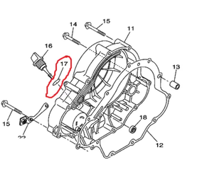 YAMAHA OEM o-ring bagnetu oleju yamaha mt125 wr125x yp125r yp400r yzfr