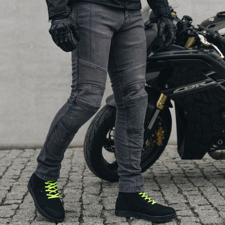 Spodnie Jeans OZONE Rusty Washed Black L34