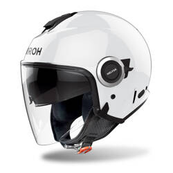 Kask otwarty na skuter AIROH Helyos Color White Gloss