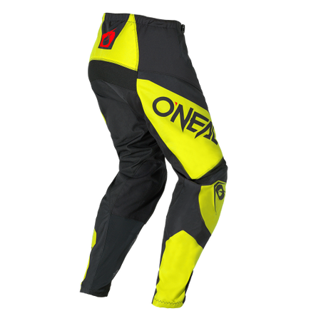 SPODNIE O'NEAL ELEMENT RACEWEAR BLACK/NEON YELLOW