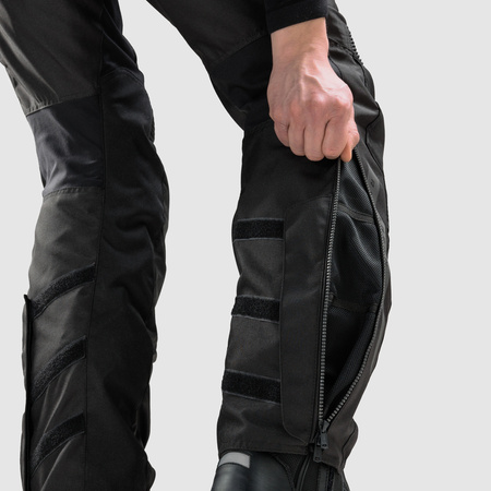 Spodnie Tekstylne REBELHORN Hiker IV Black (Krótka Nogawka)