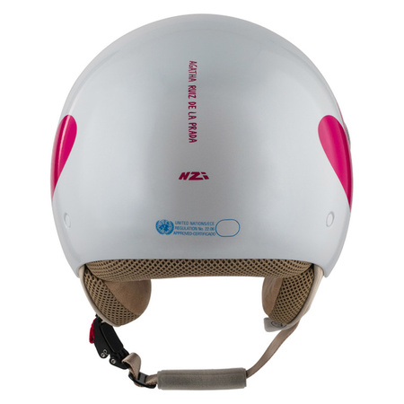 KASK MOTOCYKLOWY NZI PASARELA CORAZÓN ROSA
