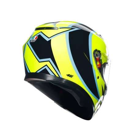 Kask Integralny AGV K3 Rossi Phillip Island 2005 – Homologacja 22.06