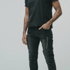 Spodnie jeans REBELHORN vandal twill black L32