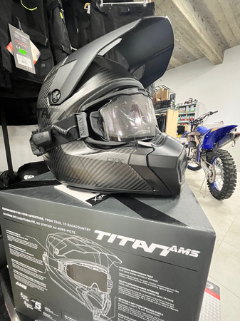 KASK CKX TITAN AMS PRO – Matt Carbon + Heated Photochromic