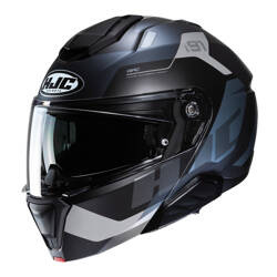 Kask motocyklowy szczękowy HJC I91 Carst Black/Grey