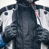 Kurtka motocyklowa turystyczna Trohn Modeka popielaty niebieski