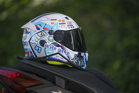Kask motocyklowy dziecięcy LS2 FF812 Kid Next Level White