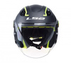Kask motocyklowy dziecięcy otwarty LS2 OF602 Funny Junior Matt Black