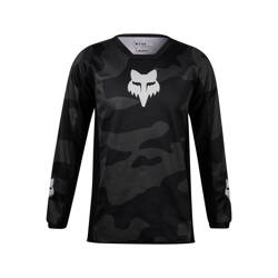 Dziecięca bluza enduro Fox Junior 180 Bnkr Black Camo