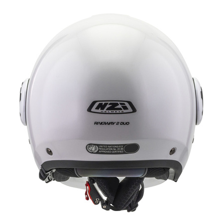 KASK MOTOCYKLOWY NZI RINGWAY 2 DUO WHITE