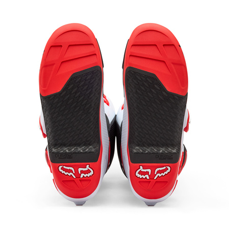 Buty Fox Motion White/Fluo Red