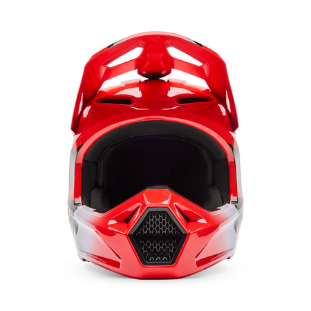 Kask motocrossowy Fox V1 Shield Fluo Red