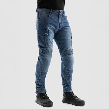 Spodnie Jeans Rebelhorn Vandal Monolayer Washed Blue długość L34