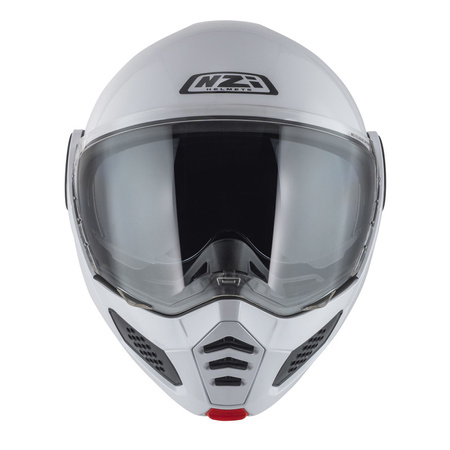 KASK MOTOCYKLOWY NZI MINIMOD DUO PEARL WHITE