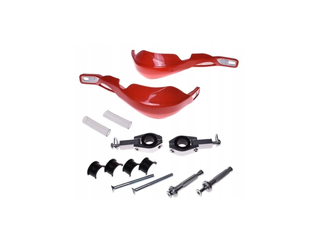 Handbary LEOSHI Czerwone Ochraniacze Osłony Dłoni