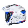 Kask motocyklowy modułowy/szczękowy HJC C80 BULT white/red/blue M